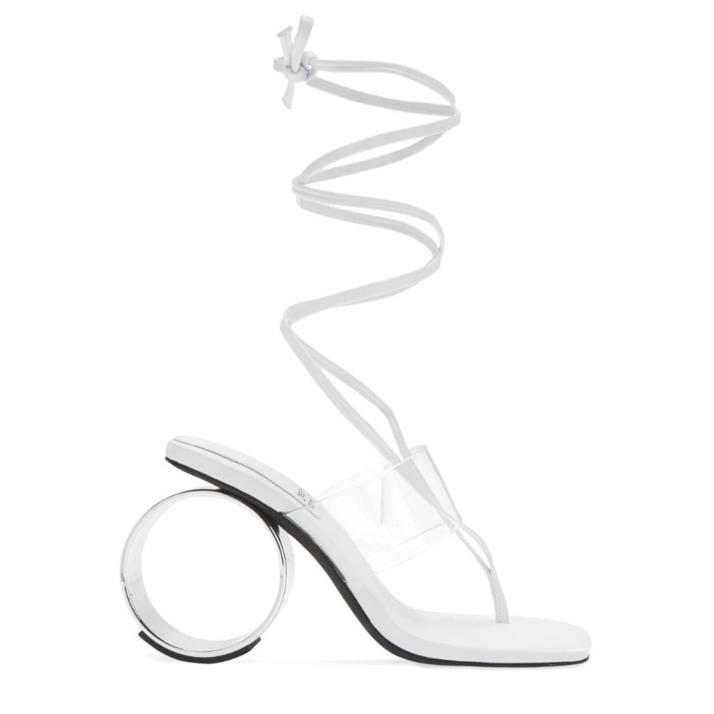 Price Firm - JEFFREY CAMPBELL Nonagon Sandals